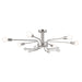 Myhouse Lighting Kichler - 52602PN - Six Light Semi Flush Mount - Ocala - Polished Nickel