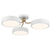 Myhouse Lighting Kichler - 52604WHCPZ - LED Semi Flush Mount - Sago - White