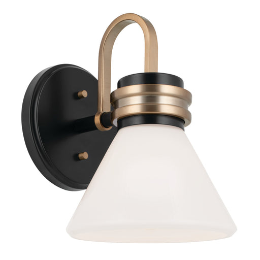 Myhouse Lighting Kichler - 55153BK - One Light Wall Sconce - Farum - Black