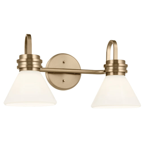 Myhouse Lighting Kichler - 55154CPZ - Two Light Bath - Farum - Champagne Bronze