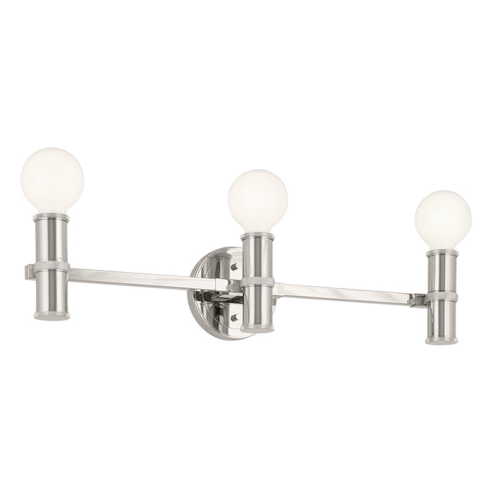 Myhouse Lighting Kichler - 55157PN - Three Light Bath - Torche - Polished Nickel