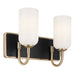 Myhouse Lighting Kichler - 55162CPZ - Two Light Bath - Solia - Champagne Bronze