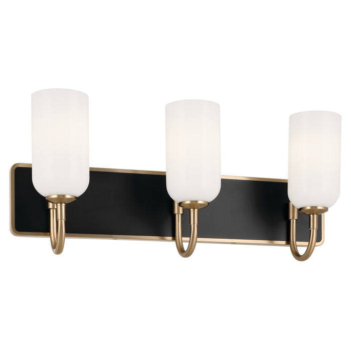 Myhouse Lighting Kichler - 55163CPZ - Three Light Bath - Solia - Champagne Bronze