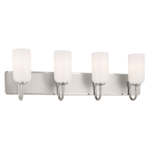 Myhouse Lighting Kichler - 55164PN - Four Light Bath - Solia - Polished Nickel