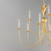 Myhouse Lighting Maxim - 2889GL - Nine Light Chandelier - Paloma - Gold Leaf