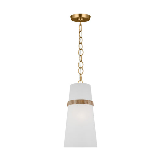 Myhouse Lighting Visual Comfort Studio - AP1161RTN - One Light Pendant - Cordtlandt - Rattan