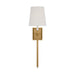 Myhouse Lighting Visual Comfort Studio - AW1211BBS - One Light Wall Sconce - Baxley - Burnished Brass