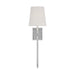 Myhouse Lighting Visual Comfort Studio - AW1211PN - One Light Wall Sconce - Baxley - Polished Nickel