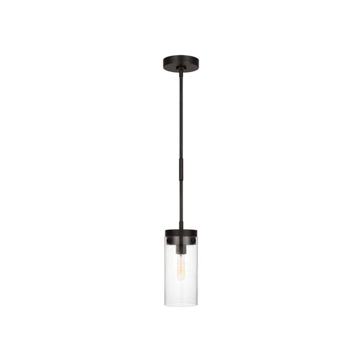 Myhouse Lighting Visual Comfort Studio - CP1001AI - One Light Pendant - Garrett - Aged Iron