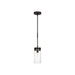 Myhouse Lighting Visual Comfort Studio - CP1001AI - One Light Pendant - Garrett - Aged Iron