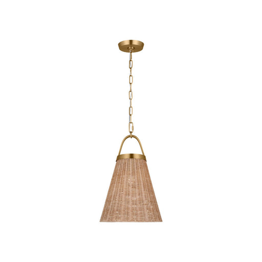 Myhouse Lighting Visual Comfort Studio - CP1421BBS - One Light Pendant - Whitby - Burnished Brass