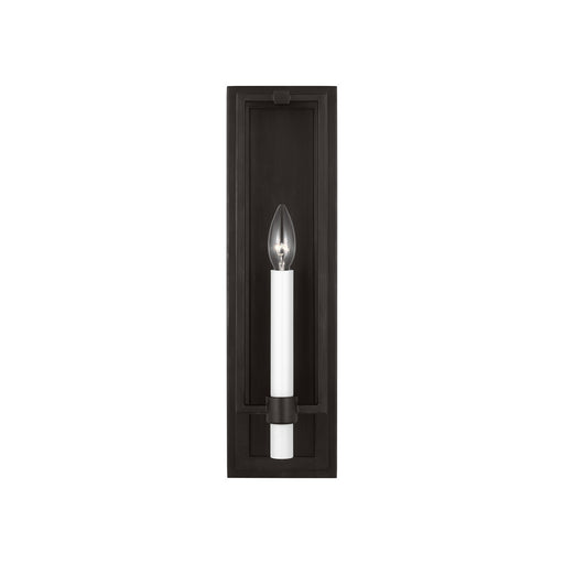 Myhouse Lighting Visual Comfort Studio - CW1241AI - One Light Wall Sconce - Marston - Aged Iron