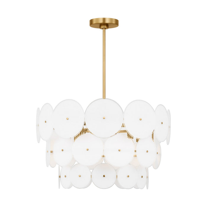 Myhouse Lighting Visual Comfort Studio - KSC10912BBS - 12 Light Chandelier - Emery - Burnished Brass