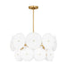 Myhouse Lighting Visual Comfort Studio - KSC1106BBS - Six Light Chandelier - Emery - Burnished Brass