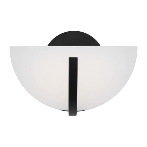 Myhouse Lighting Visual Comfort Studio - KWL1131MBK - One Light Wall Sconce - Nido - Midnight Black