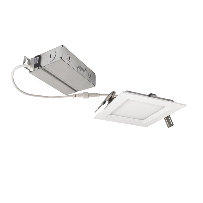 Myhouse Lighting Nora Lighting - NEFLINTW-S4MPWLE4 - LED Downlight - Rec LED Eflin - Matte Powder White