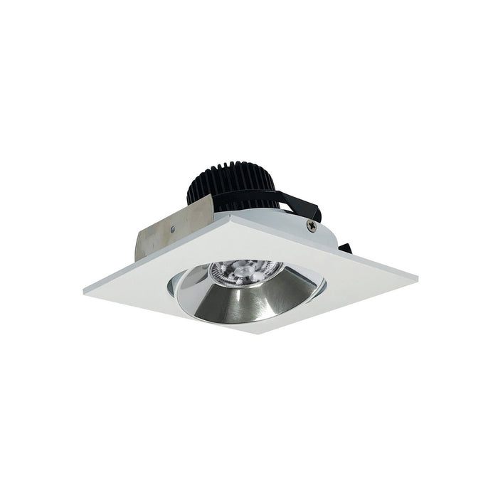Myhouse Lighting Nora Lighting - NIO-4SC40QCMPW - LED Adjustable Cone Reflector - Rec Iolite - Specular Clear Reflector / Matte Powder White Flange