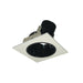 Myhouse Lighting Nora Lighting - NIO-4SD40QBW - LED Adjustable Reflector - Rec Iolite - Black Reflector / White Flange