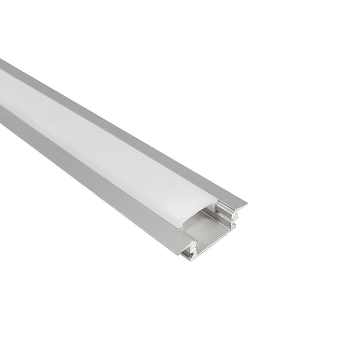 Myhouse Lighting Nora Lighting - NATL2-C23A - Channel with Wings - Tape Light Channel - Aluminum