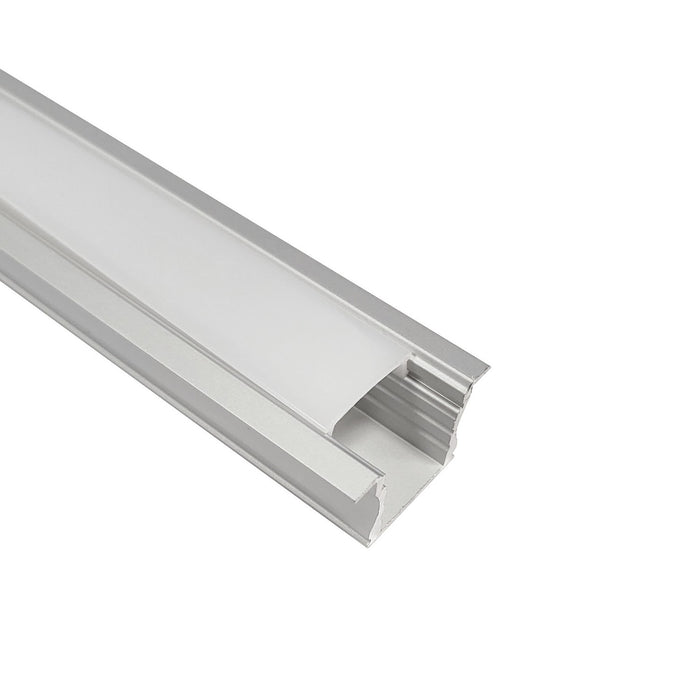 Myhouse Lighting Nora Lighting - NATL2-C25A - Channel with Wings - Tape Light Channel - Aluminum