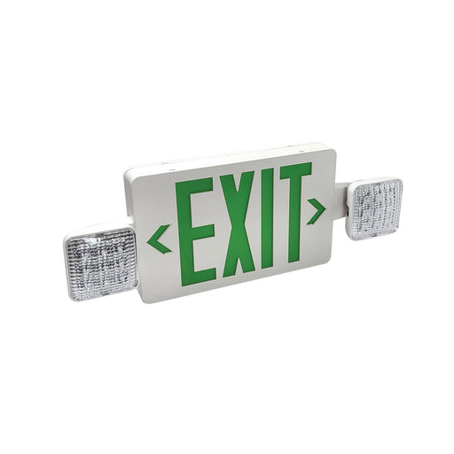 Myhouse Lighting Nora Lighting - NEX-712-LED/G - LED Exit & Emergency Combo - Exit - White