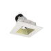 Myhouse Lighting Nora Lighting - NIO-4SDSQCDXCHMPW - Adjustable Trim - Rec Iolite - Champagne Haze Reflector / Matte Powder White Flange