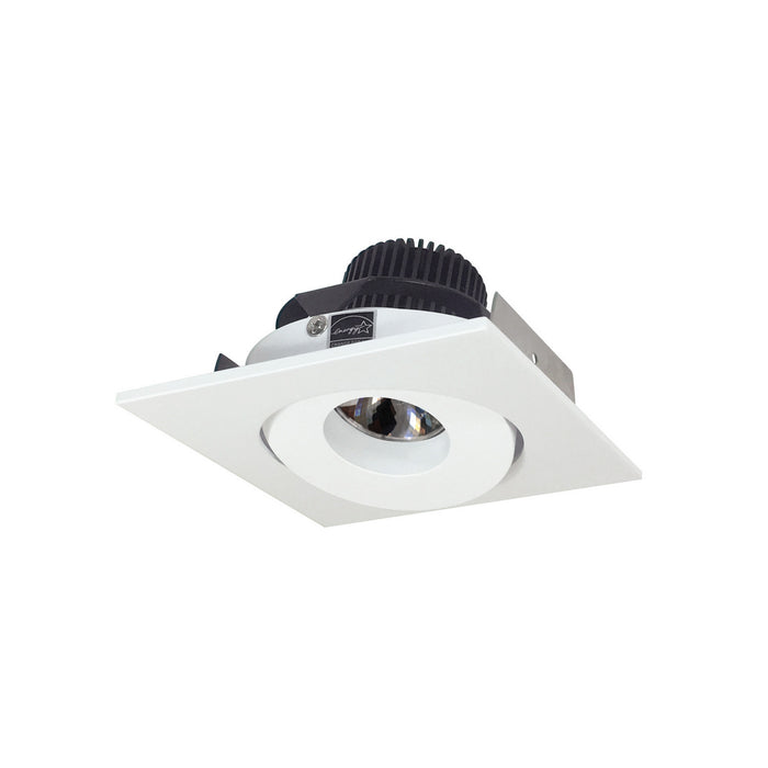 Myhouse Lighting Nora Lighting - NIO-4SG40QMPW - LED Adjustable Gimbal - Rec Iolite - Matte Powder White