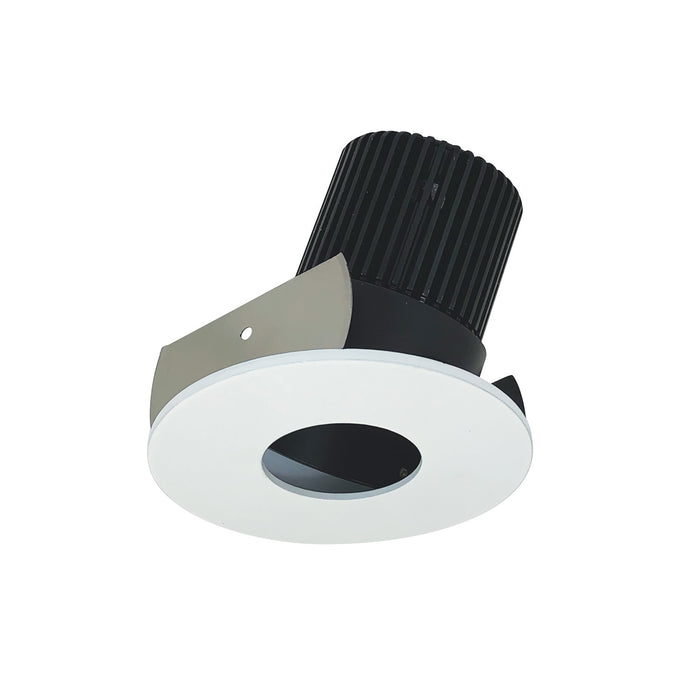 Myhouse Lighting Nora Lighting - NIOB-2RPHA27QBMPW - LED Pinhole - Rec Iolite - Black Pinhole / Matte Powder White Flange