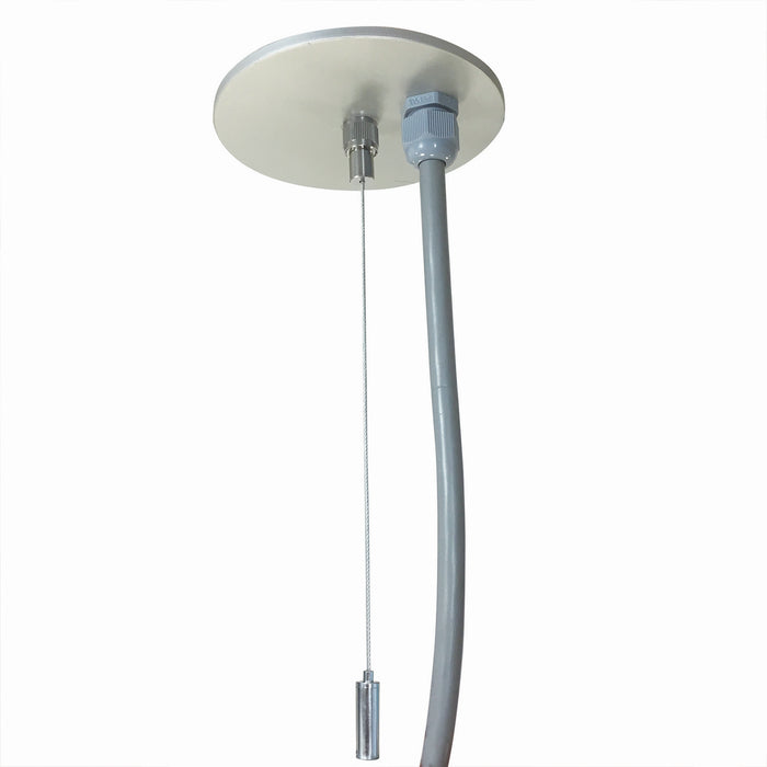 Myhouse Lighting Nora Lighting - NLIN-PCCA/20 - 20' Pendant & Power Mounting Kit For L-Line LED Linear - LED Linear - Aluminum