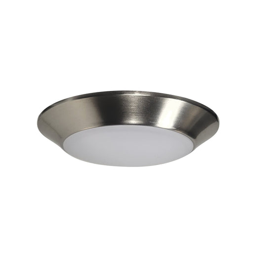 Myhouse Lighting Nora Lighting - NLOPAC-R4TWNM - LED Surface Mount - Rec LED Opal - Natural Metal