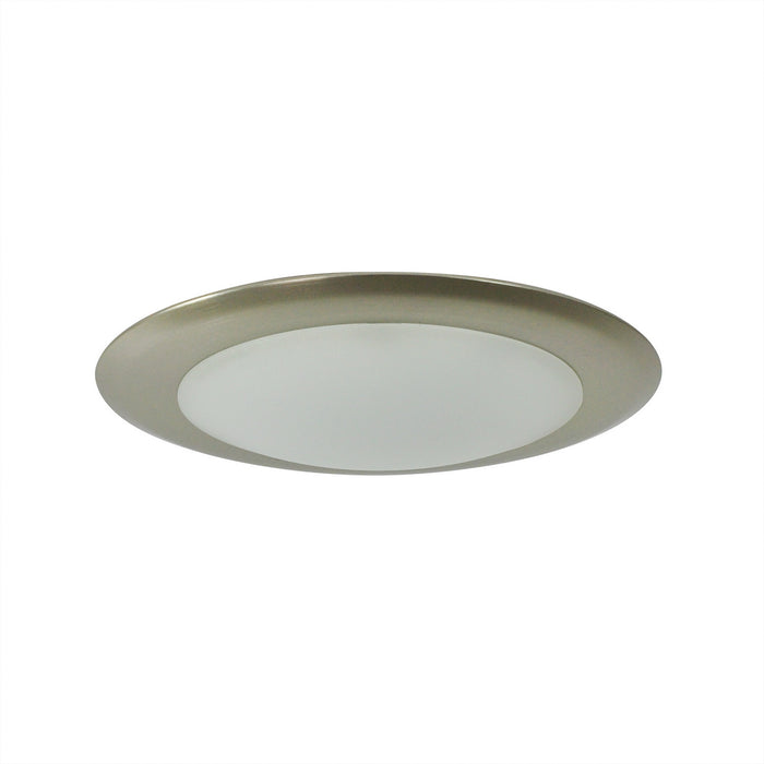 Myhouse Lighting Nora Lighting - NLOPAC-R6509T2427NM - LED Surface Mount - Rec LED Opal - Natural Metal