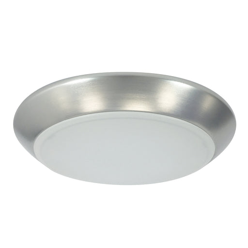 Myhouse Lighting Nora Lighting - NLOPAC-R8T2427NM - 8" Ac Opal T24, - Rec LED Opal - Natural Metal