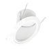 Myhouse Lighting Nora Lighting - NLRS-6S12L130W - LED Baffle Trim - Rec Slope 6" Trim - White Baffle / White Flange
