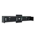 Myhouse Lighting Nora Lighting - NLUD-8WMB - Linear Wall Mount Kit - LED Linear - Black