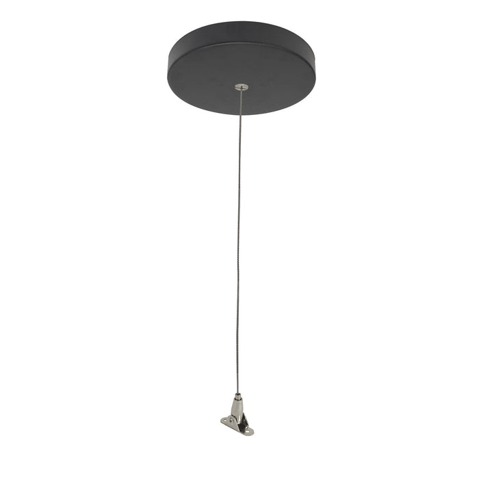 Myhouse Lighting Nora Lighting - NLUD-CCB/20 - Aircraft Mounting Kit - LED Linear - Black