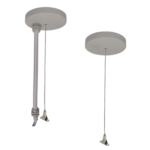 Myhouse Lighting Nora Lighting - NLUD-PCCA/20 - Pendant Power & Aircraft Mounting Kit - LED Linear - Aluminum