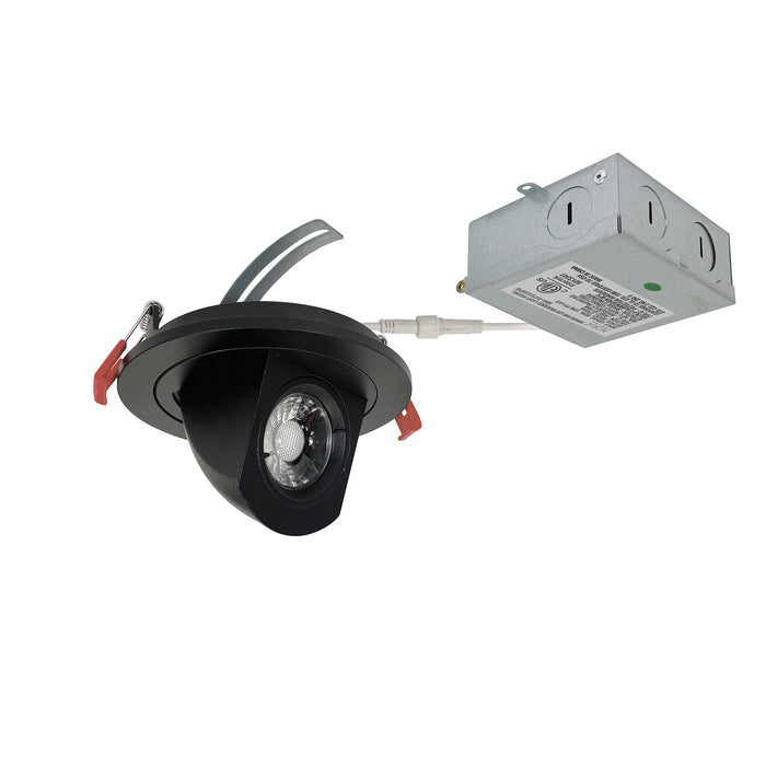 Myhouse Lighting Nora Lighting - NM4-R47027BB - LED Downlight - Rec LED Nm4 - Black