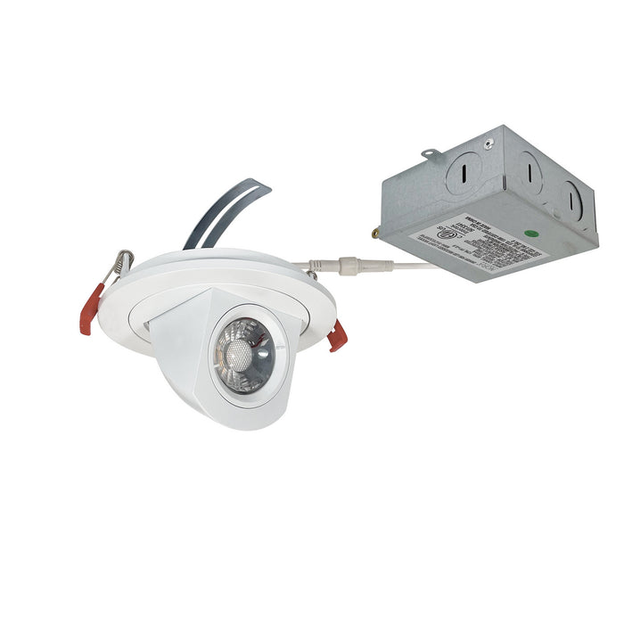Myhouse Lighting Nora Lighting - NM4-R47030MPW - LED Adjustable Elbow - Rec LED Nm4 - Matte Powder White