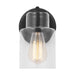 Myhouse Lighting Visual Comfort Studio - DJV1001MBK - One Light Wall Sconce - Sayward - Midnight Black