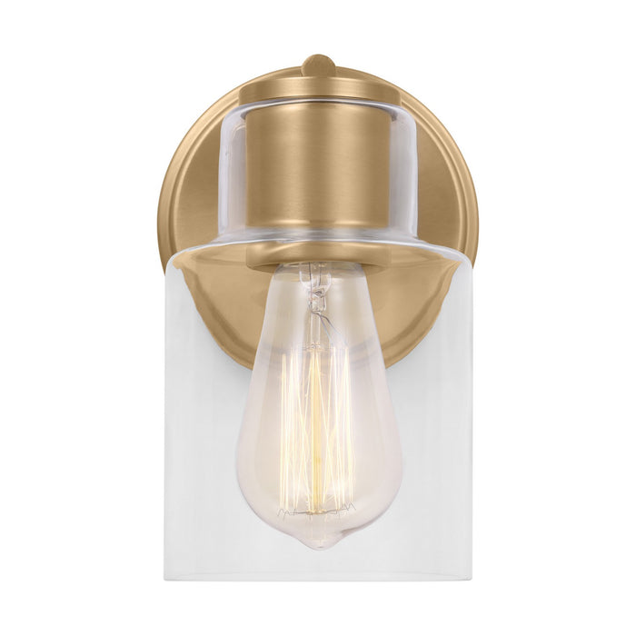 Myhouse Lighting Visual Comfort Studio - DJV1001SB - One Light Wall Sconce - Sayward - Satin Brass