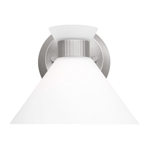 Myhouse Lighting Visual Comfort Studio - DJV1011BS - One Light Wall Sconce - Belcarra - Brushed Steel