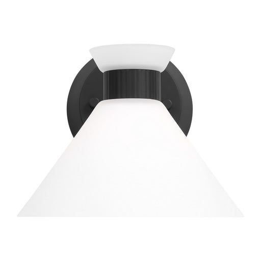 Myhouse Lighting Visual Comfort Studio - DJV1011MBK - One Light Wall Sconce - Belcarra - Midnight Black