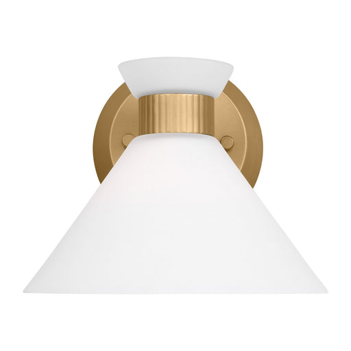 Myhouse Lighting Visual Comfort Studio - DJV1011SB - One Light Wall Sconce - Belcarra - Satin Brass