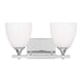 Myhouse Lighting Visual Comfort Studio - DJV1022CH - Two Light Bath - Toffino - Chrome