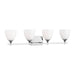 Myhouse Lighting Visual Comfort Studio - DJV1024CH - Four Light Bath - Toffino - Chrome