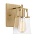 Myhouse Lighting Visual Comfort Studio - DJV1031SB - One Light Wall Sconce - Crofton - Satin Brass