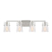 Myhouse Lighting Visual Comfort Studio - DJV1034BS - Four Light Bath - Crofton - Brushed Steel