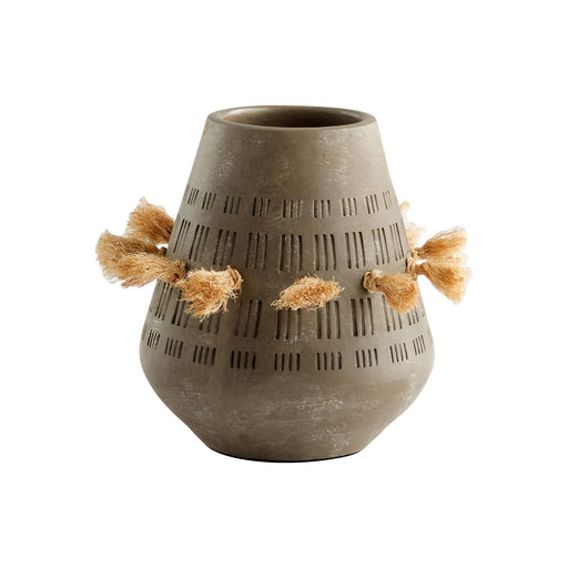 Myhouse Lighting Cyan - 11588 - Vase - Textured Grey