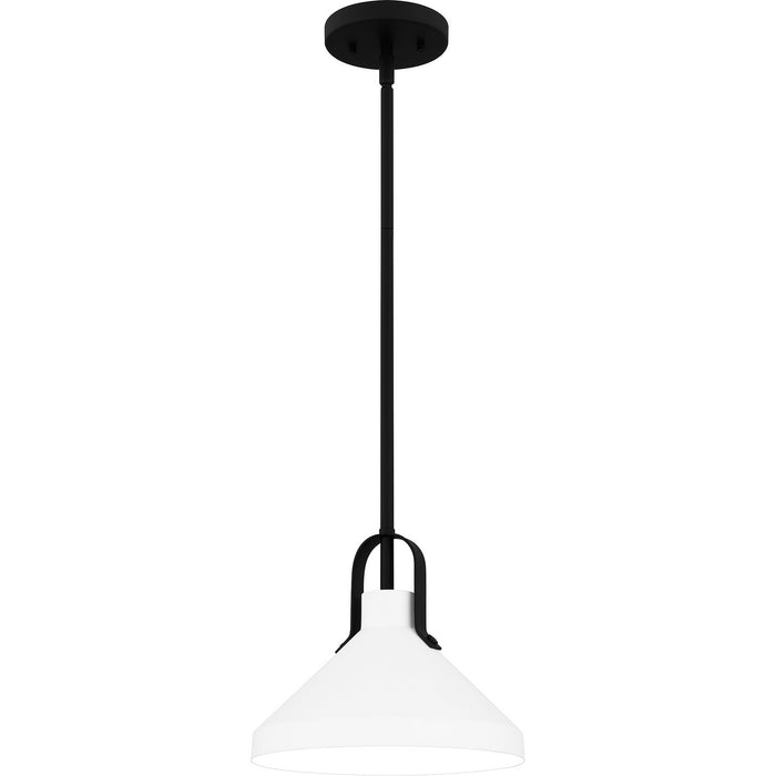 Myhouse Lighting Quoizel - BIK1510MBK - One Light Pendant - Brink - Matte Black