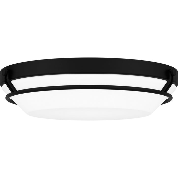 Myhouse Lighting Quoizel - DNB1616MBK - LED Flush Mount - Dunbar - Matte Black